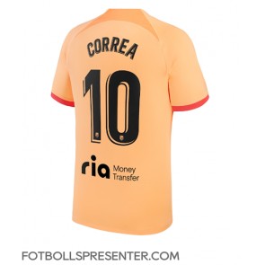 Atletico Madrid Angel Correa #10 Tredje Matchtröja 2022-23 Kortärmad